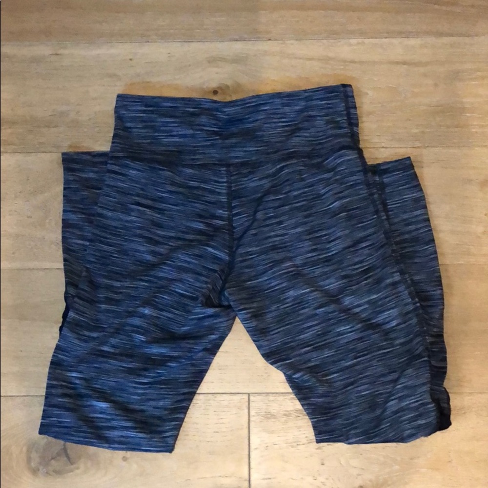 Champion Black Stripped Yoga Pants